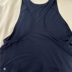 Athleta Navy racerback tank
